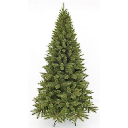 Forest frosted x-mas tree slim green TIPS 1470 - h260xd140cm