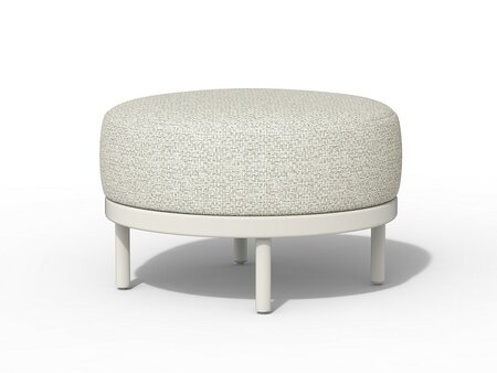 Fresca Lounge Hocker/ Coffee Table Creme White