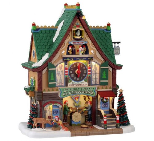 Lemax Friendly Forest Clockworks, With 4.5V Adapter(Eu)