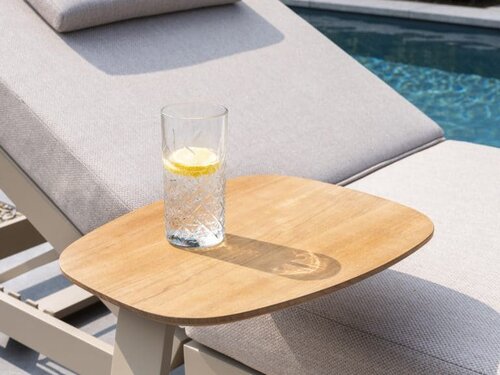 Gentle support table teak latte - afbeelding 2