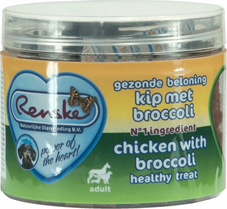 Gezonde beloning kip/broc 100g