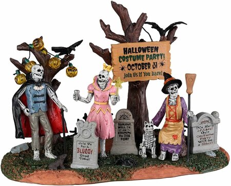 Graveyard costume party