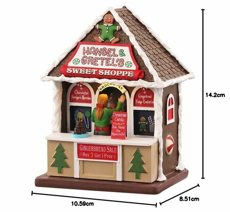 HANSEL & GRETEL'S SWEET SHOPPE, B/O (3V)