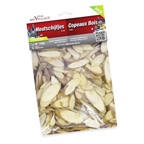 Houtschijfjes fijn 100g