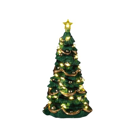 JOYFUL CHRISTMAS TREE, CLEAR LIGHT