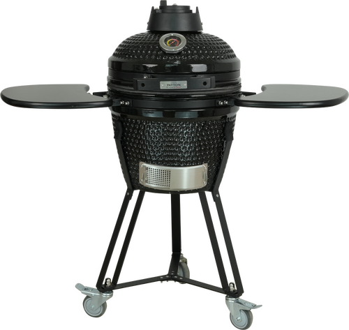 Kamado 16" zwart inclusief Heat deflector - afbeelding 3