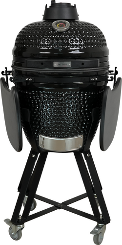 Kamado 18" zwart inclusief Heat deflector - afbeelding 3