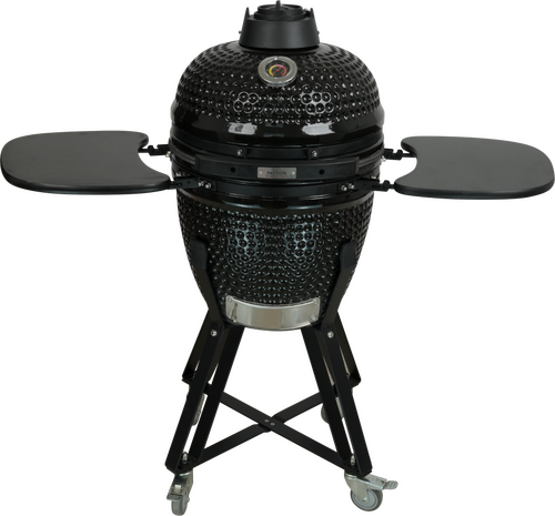 Kamado 18" zwart inclusief Heat deflector - afbeelding 1