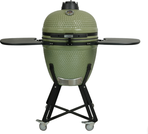 Kamado 21" olijf groen inclusief Heat deflector - afbeelding 2
