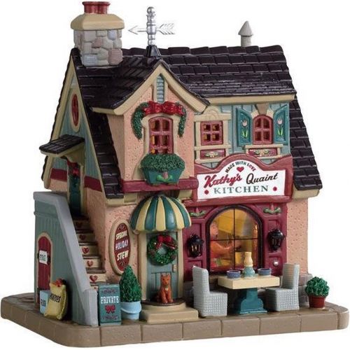 Lemax Kathy'S Quaint Kitchen, B/O Led