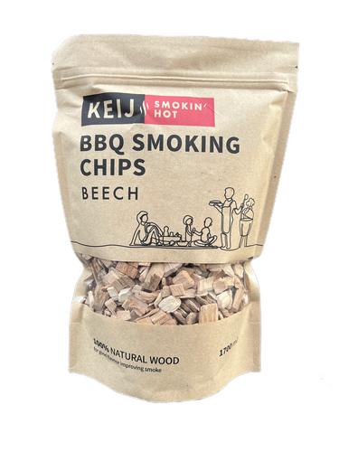 Keij Kamado BBQ Smoking Chips Beech - 1700 ml