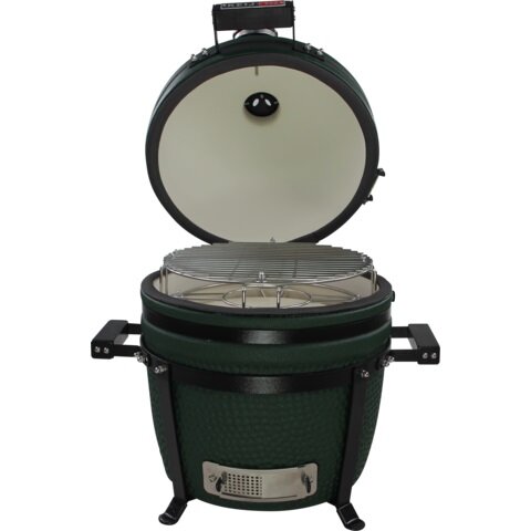 Keij Kamado Legend Compact Green - 15 inch - afbeelding 2