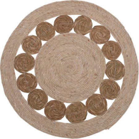 KLEED GEVLOCHTEN ROND DIA 80CM