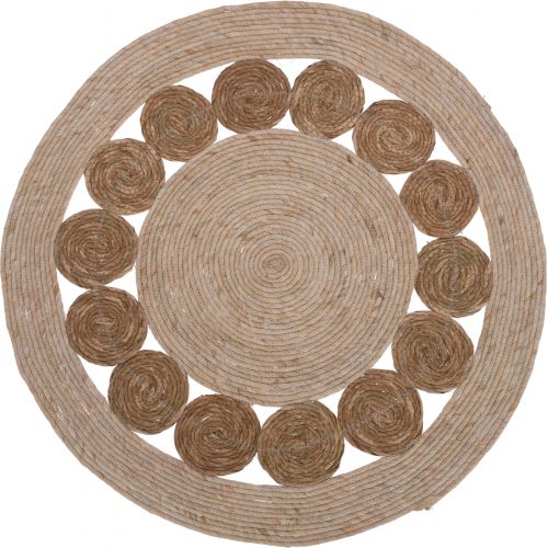 KLEED GEVLOCHTEN ROND DIA 80CM