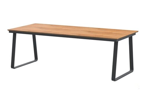Konos tafel onderstel 220 x 95 cm. antraciet
