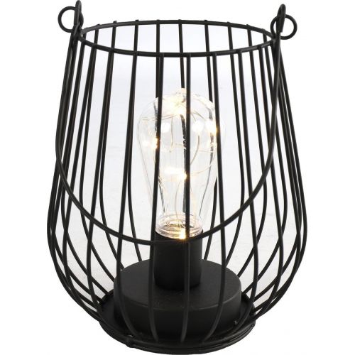 Lamp mtl l14.5b14.5h17cm zwrt b/o