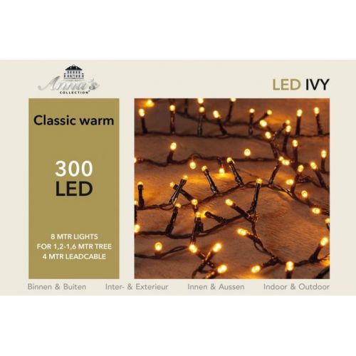 Led classic ivy 300l/l8m zwart