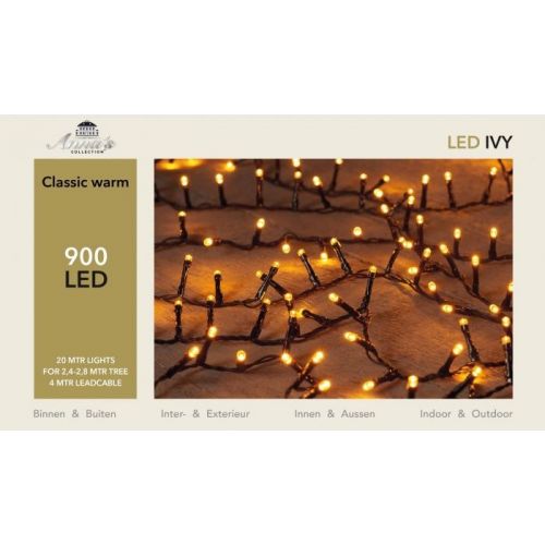 Led classic ivy 900l/l20m zwart