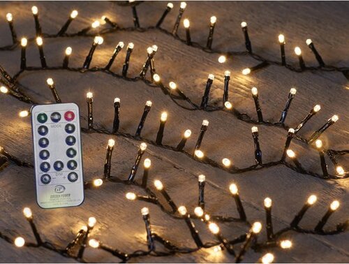 ANNA'S COLLECTION Led ivy 700l/l16m wwit/zwart met ab - afbeelding 2