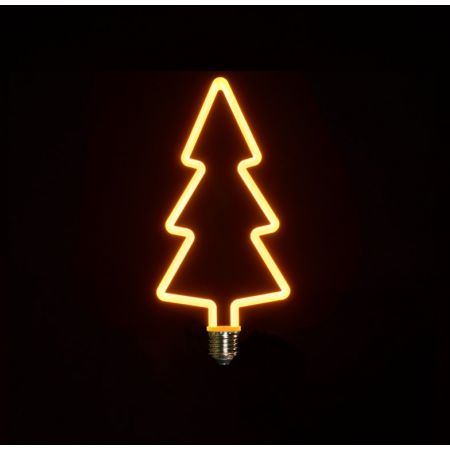 LED RETRO KERSTBOOM VORM 110X240MM 4W-1800K / E27 FITTING DIMBAAR