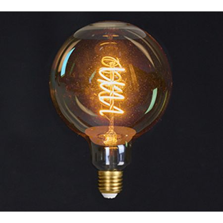 LED SPIRAAL LAMP 125X175MM 2W/E27 DIMBAAR - afbeelding 1
