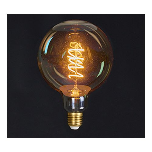 LED SPIRAAL LAMP 125X175MM 2W/E27 DIMBAAR - afbeelding 1