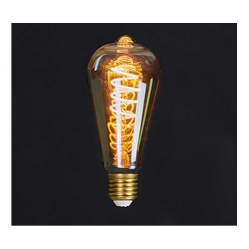 LED SPIRAAL LAMP 64X145MM 2W/E27 DIMBAAR