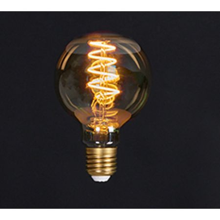 LED SPIRAAL LAMP 80X120MM 2W/E27 DIMBAAR - afbeelding 1
