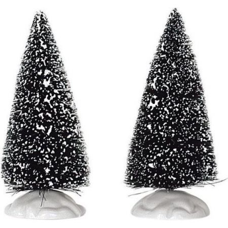 Lemax Bristle Tree, Set Of 2, Small
