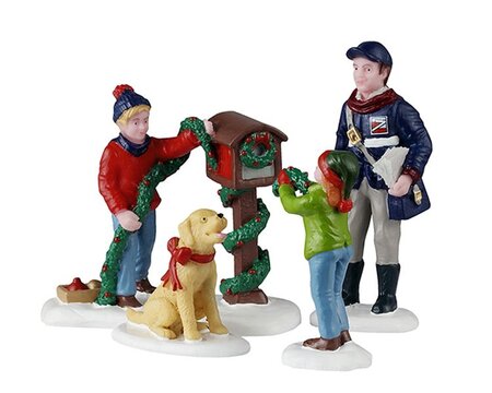 LEMAX CADDINGTON VILLAGE Mailbox decorating s4