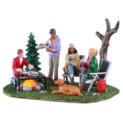 Lemax Camping Couples
