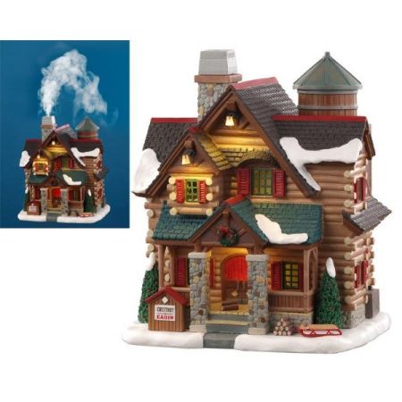 Lemax Chestnut Cabin