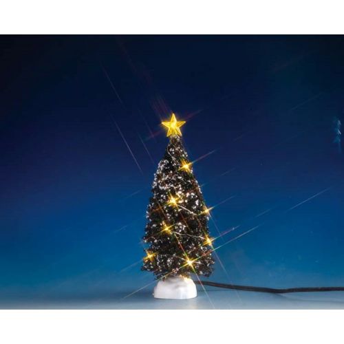 Lemax Evergreen Tree With 12 Clear Light