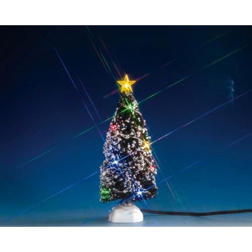 Lemax EVERGREEN TREE WITH 12 MULTI LIGHT