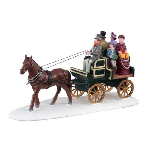 Lemax Jaunting Car