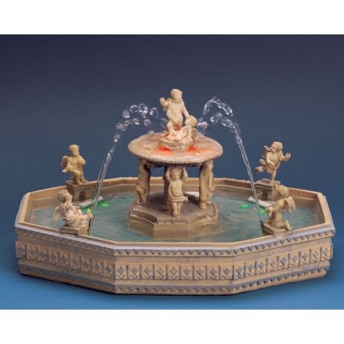 Lemax Lighted Village Square Fountain