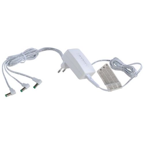 Lemax POWER ADAPTOR 4.5V WHITE 3-OUTPUT (EU)