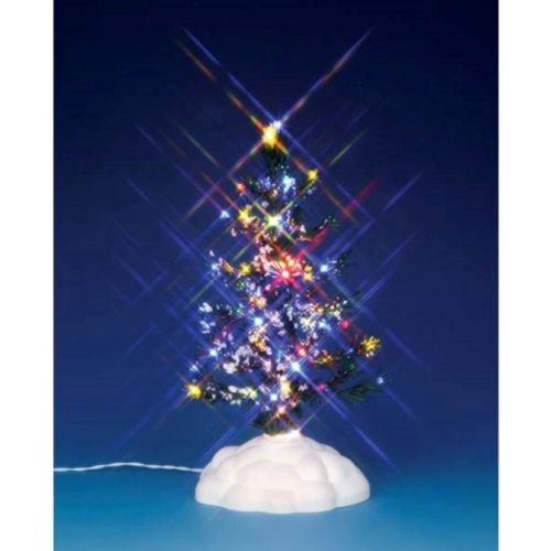 Lemax Lighted Pine Tree, Multi, Medium, B/O (4.5V)