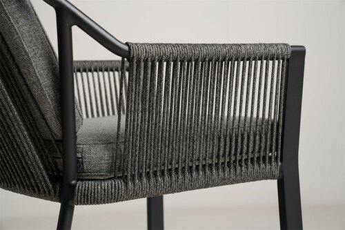 Liv Dining Chair Stackable Mountain Grey - afbeelding 3