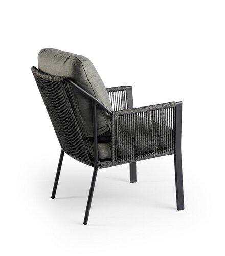 Liv Low Dining Chair Charcoal - afbeelding 2