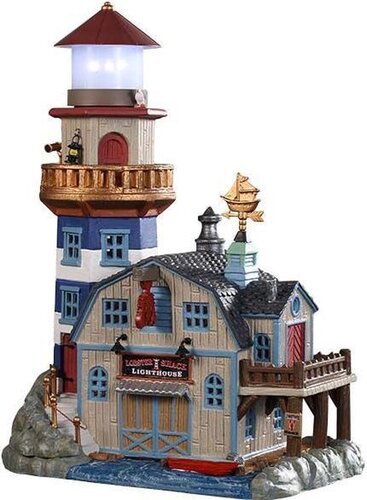 Lemax Lobster Shack Lighthouse, B/O (4.5V)