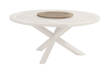 Louvre Lazy susan teak 65 cm. Ø
