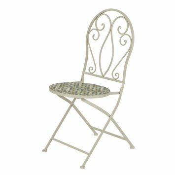 Madrid stoel staal l39b51h94cm brn - afbeelding 1