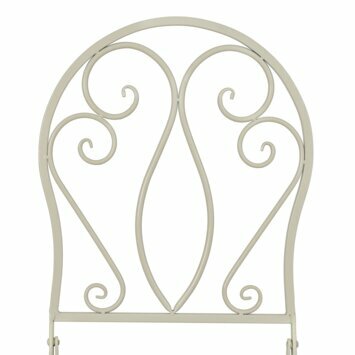 Madrid stoel staal l39b51h94cm brn - afbeelding 3