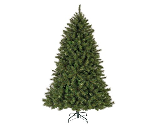 Malmo spruce d119h180cm groen/wit - afbeelding 1