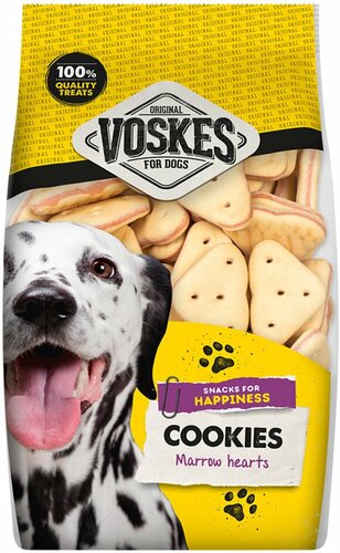 VOSKES Mergkoekjes hartjes 400g