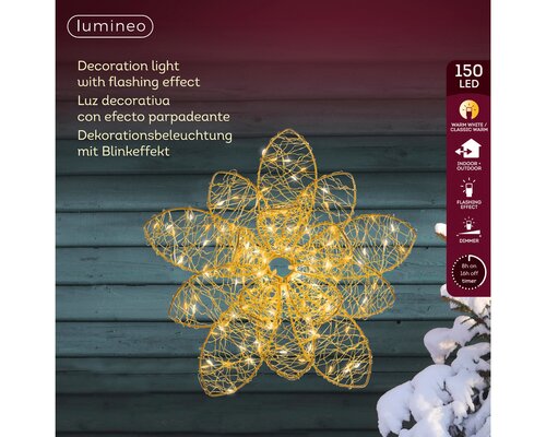 Micro led bloem d28h9cm-150l gd/wwt/kwrm - afbeelding 2