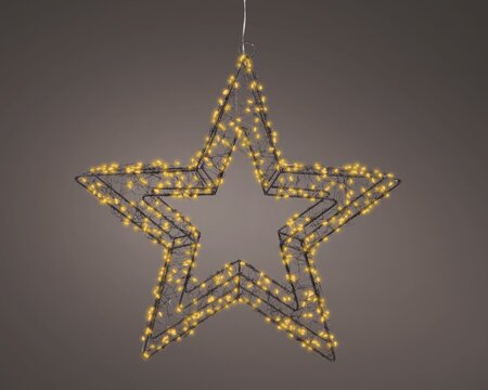 Micro led ster d38b7cm-500l kwarm - afbeelding 1