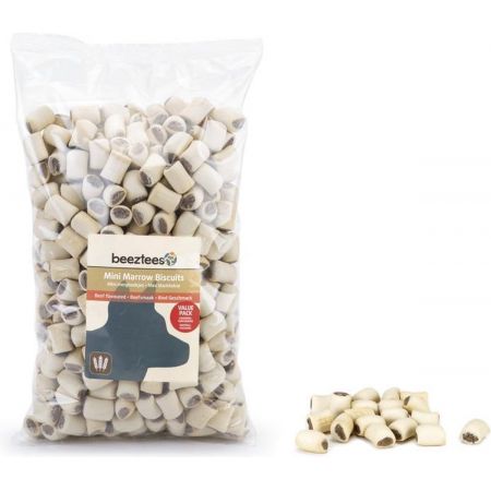 BEEZTEES Mini mergkoekje rund voordeel 1400g