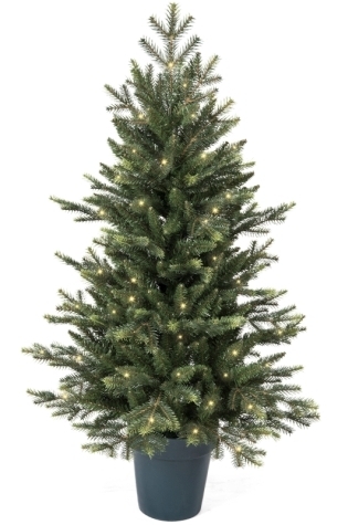 Ontwarren Aanvankelijk Protestant Royal Christmas Kunstkerstboom MINI POT TREE 105CM LED - Tuincentrum Schmitz